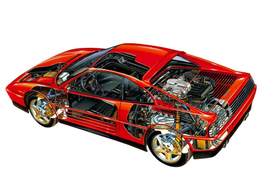  Ferrari 348 TB 1989 года  (фото 9 из 20)